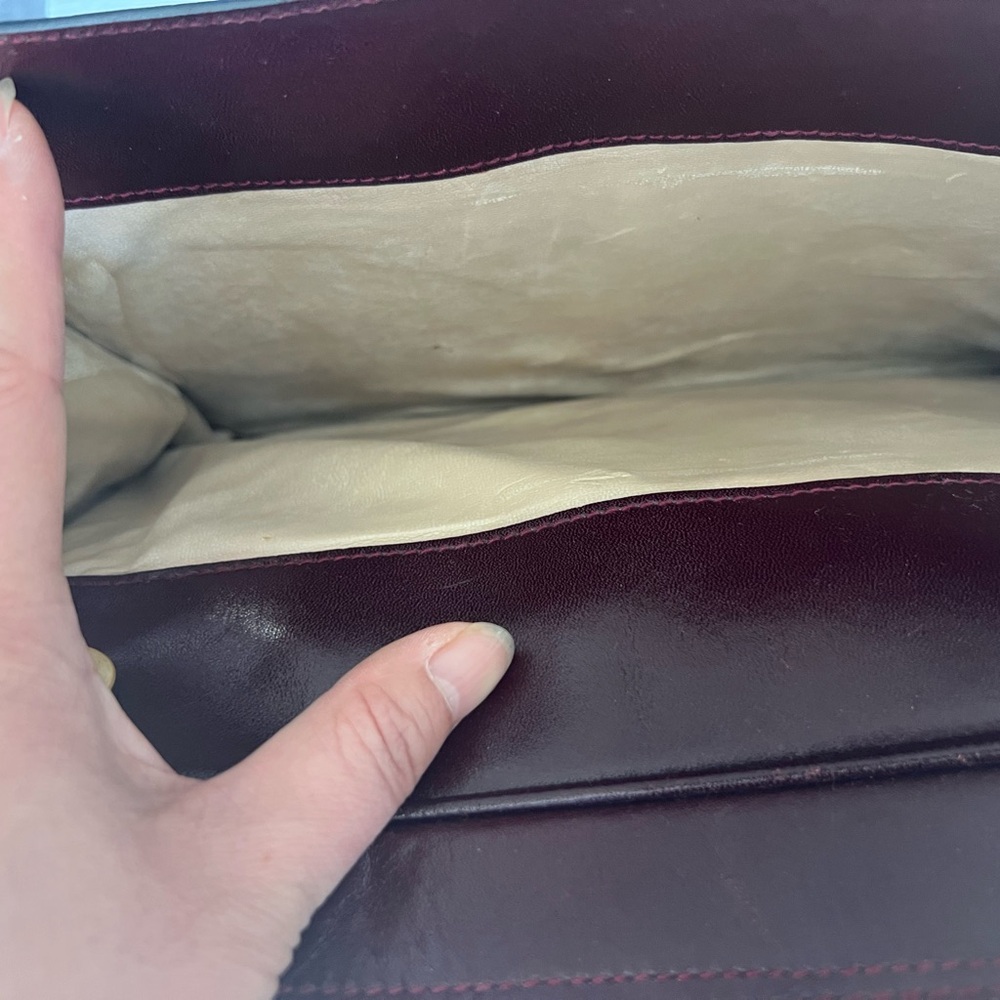 Bally Leather burgundy Satchel - Picture 10 of 15